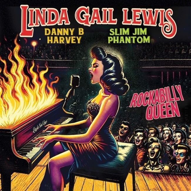 Lewis ,Linda Gail - Rockabilly Queen ( Ltd Import Lp )